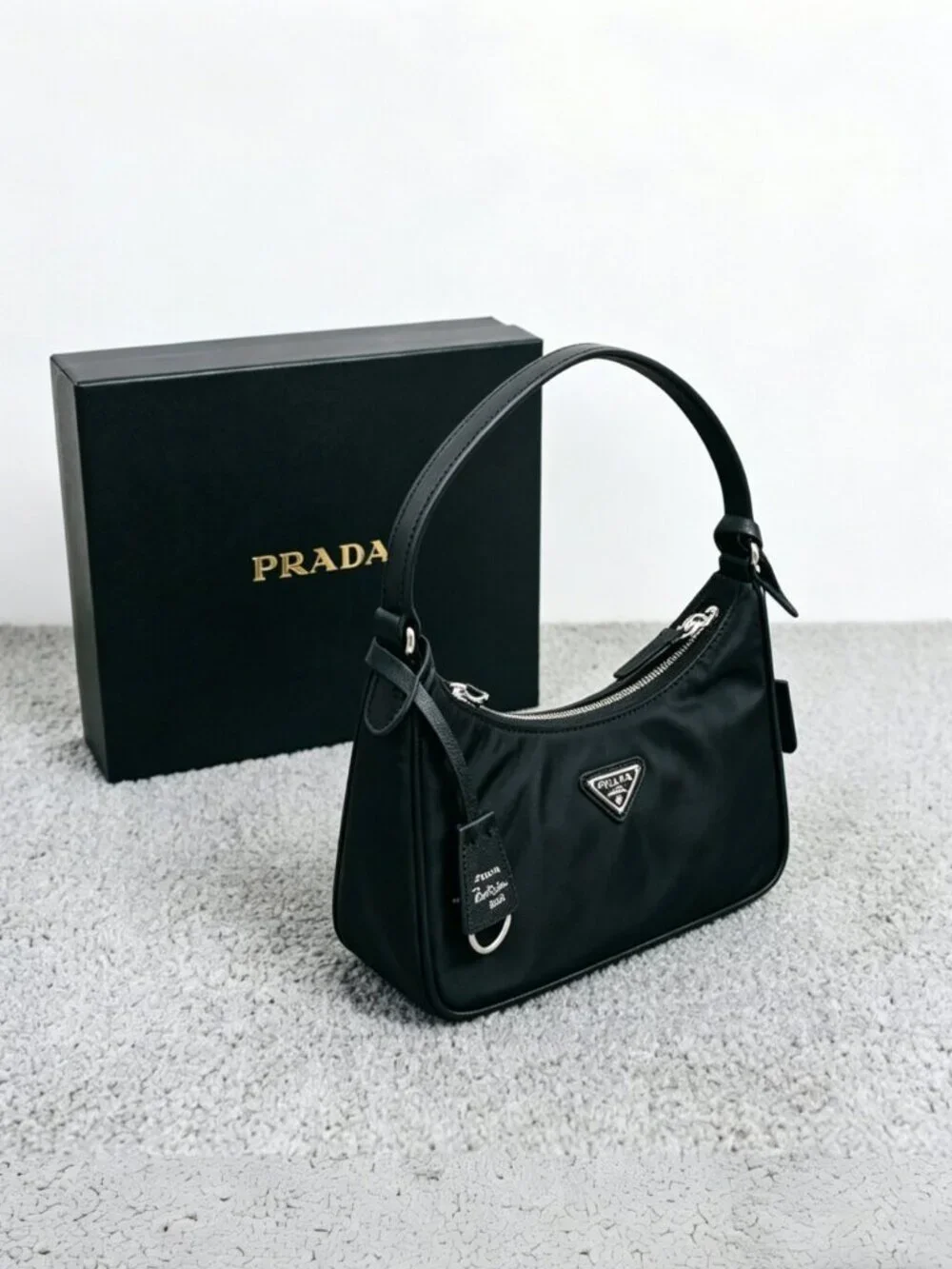 Prada  2005 ReNylon Shoulder Bag